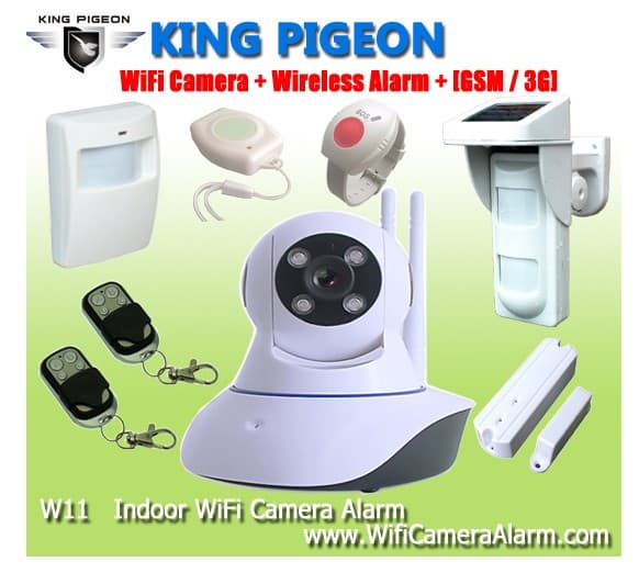 Wireless wifi surveillance camera W11